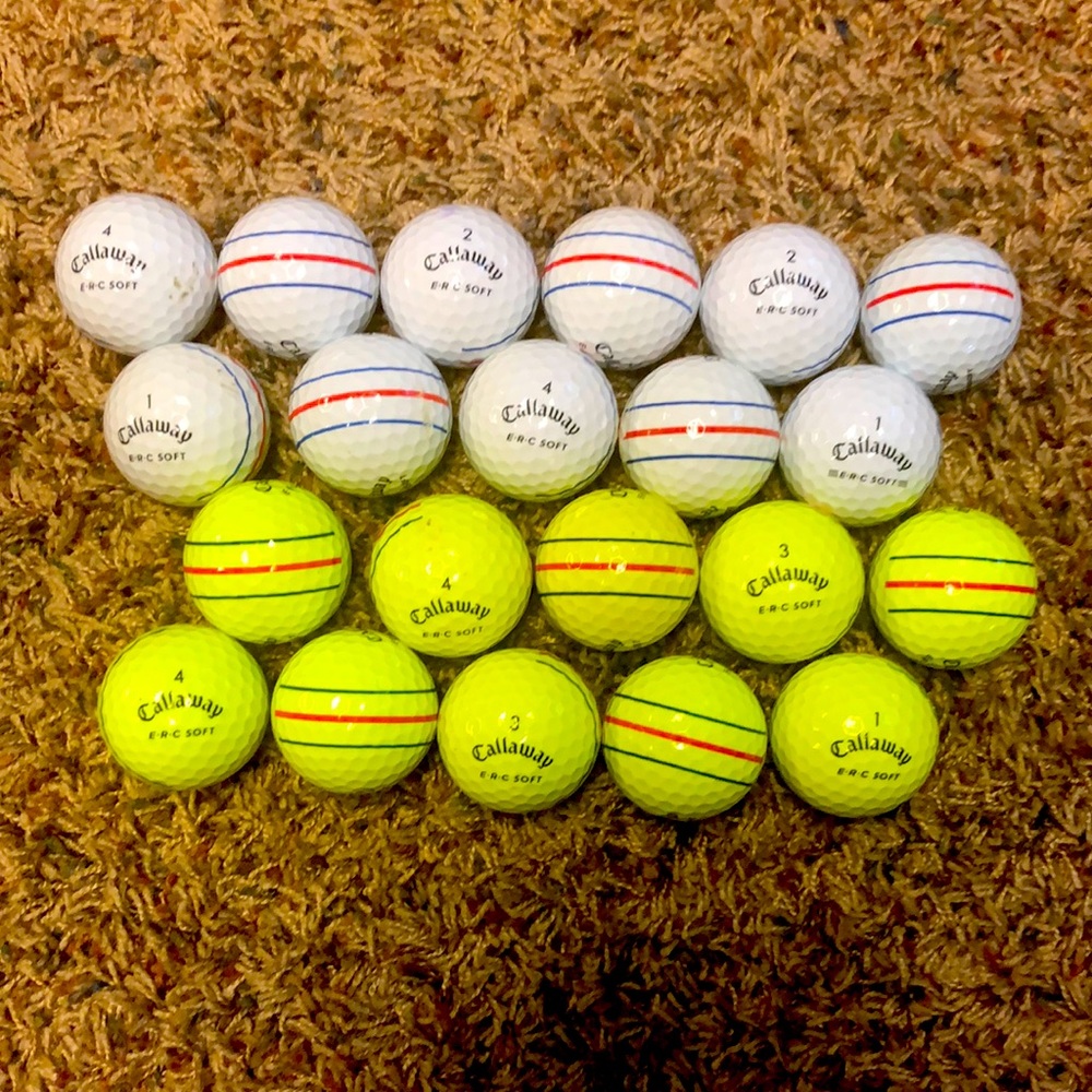 Golf Balls Callaway E. R. C. Soft